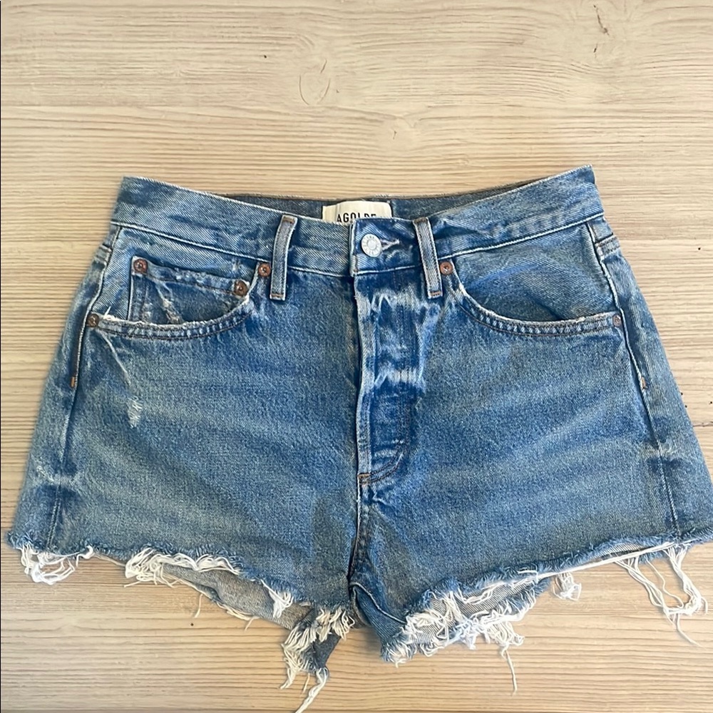 Agolde Parker Shorts - Picture 6 of 9
